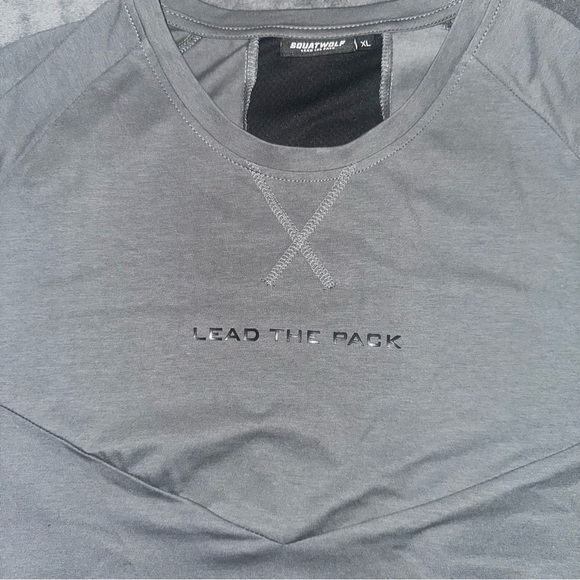 Squatwolf - Statement Stripe Tee - Grey - XL - Picture 4 of 5